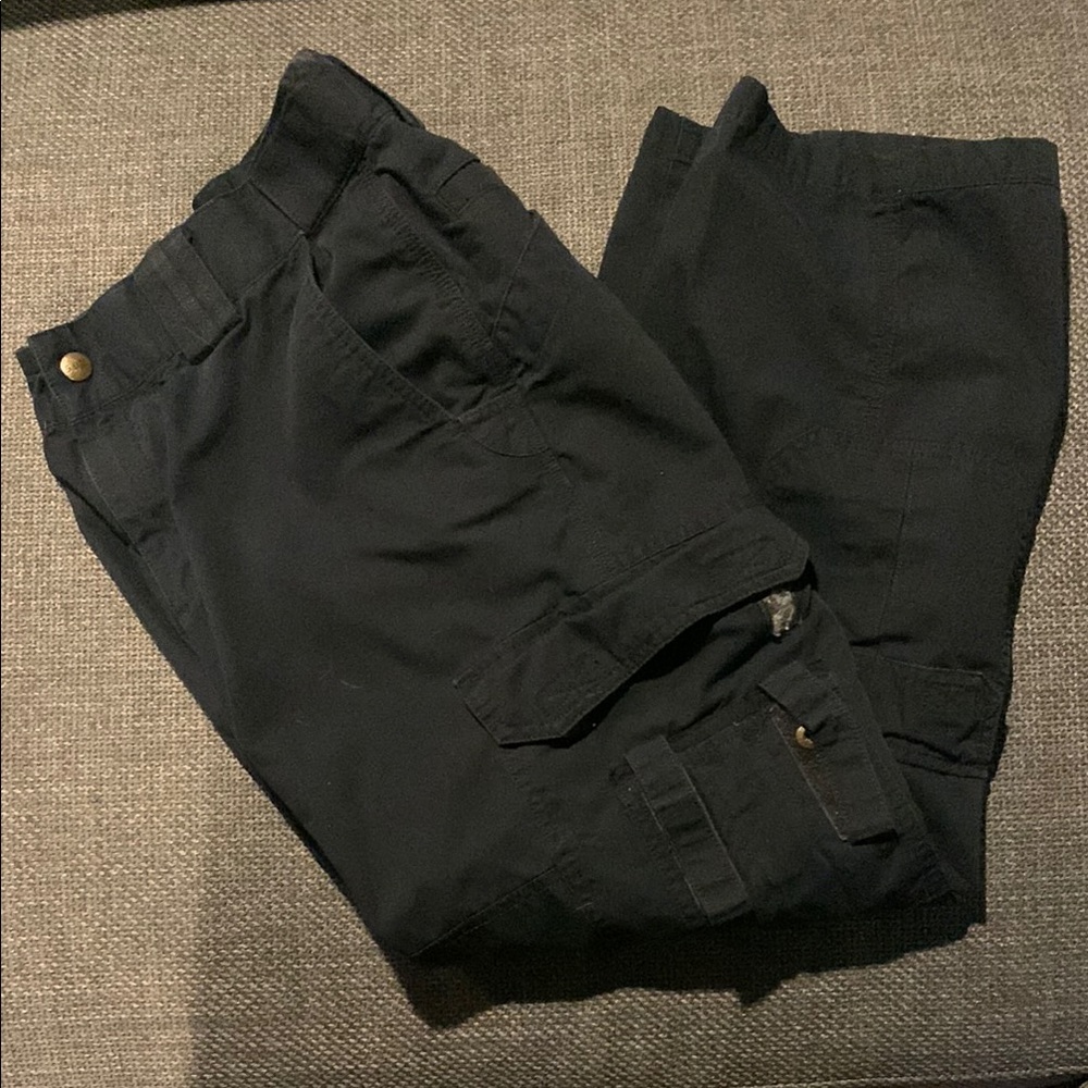 Men's Black Cargo Pants